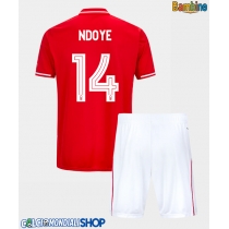 Maglie da calcio Nottingham Forest Dan Ndoye #14 Prima Maglia Bambino 2025-26 Manica Corta (+ Pantaloni corti)